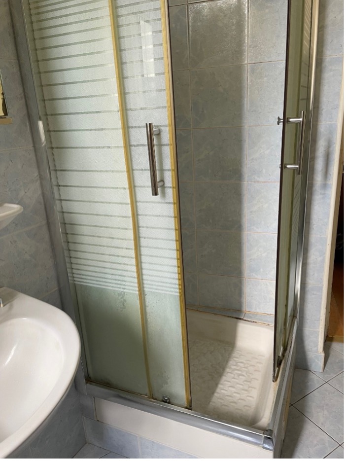 Salle de bain avant travaux d'aménagement