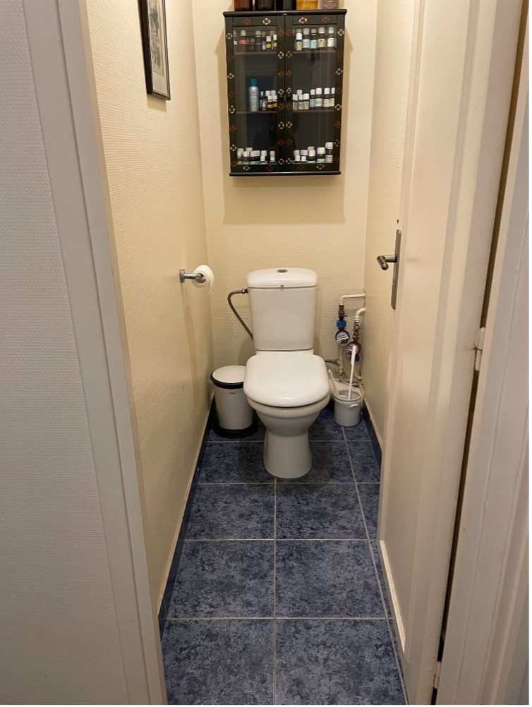 WC après travaux d'aménagement